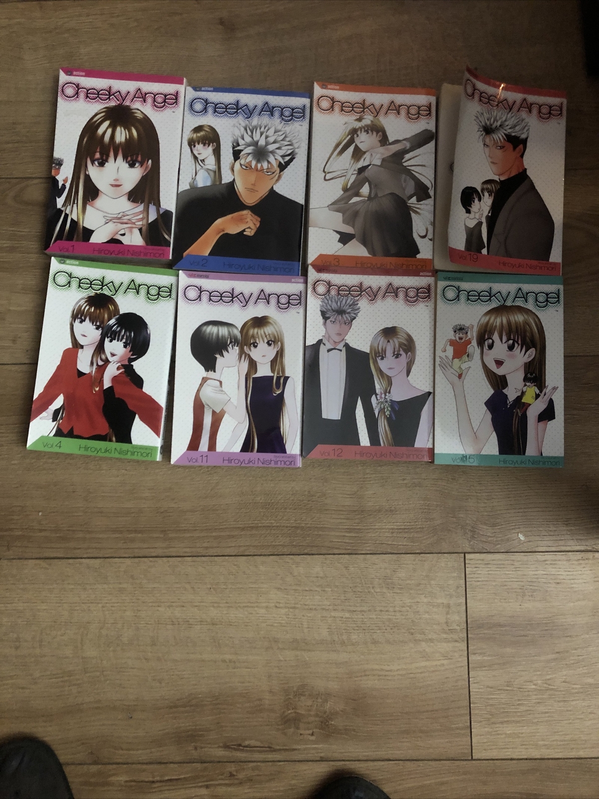 Cheeky Angel Books X8 ...Vol 1,2,3,4,11,12,15,19 Klasyczna popularność, wyprzedaż