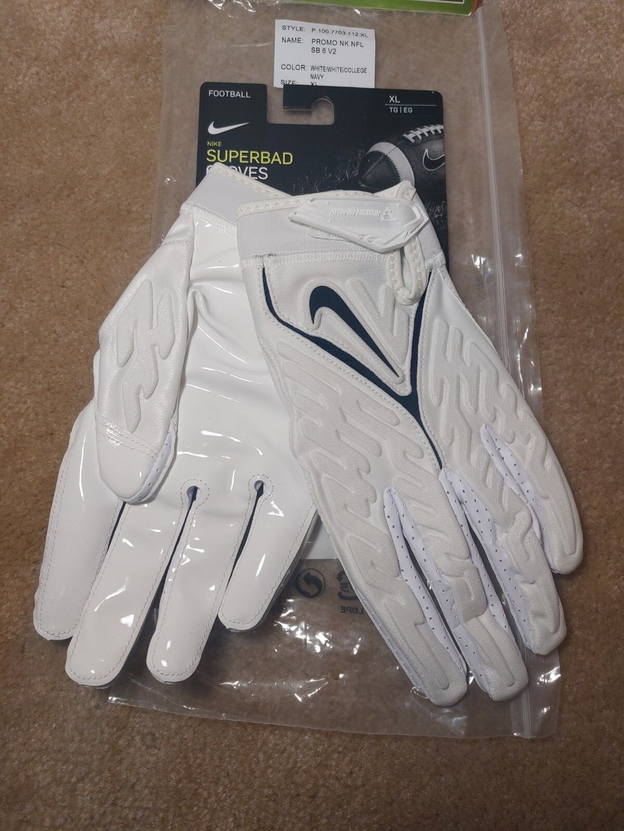 NIKE SUPERBAD 6.0 ADULT PADDED FOOTBALL GLOVES, NFL TEAM NIKE SUPERBAD 6.0 ADULT PADDED FOOTBALL GLOVES, NFL TEAM