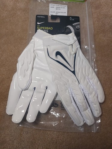 NIKE SUPERBAD 6.0 GEPOLSTERTE FUSSBALLHANDSCHUHE FÜR ERWACHSENE, NFL TEAM PUBLISHED, DX4520, NEU - Bild 10 von 13