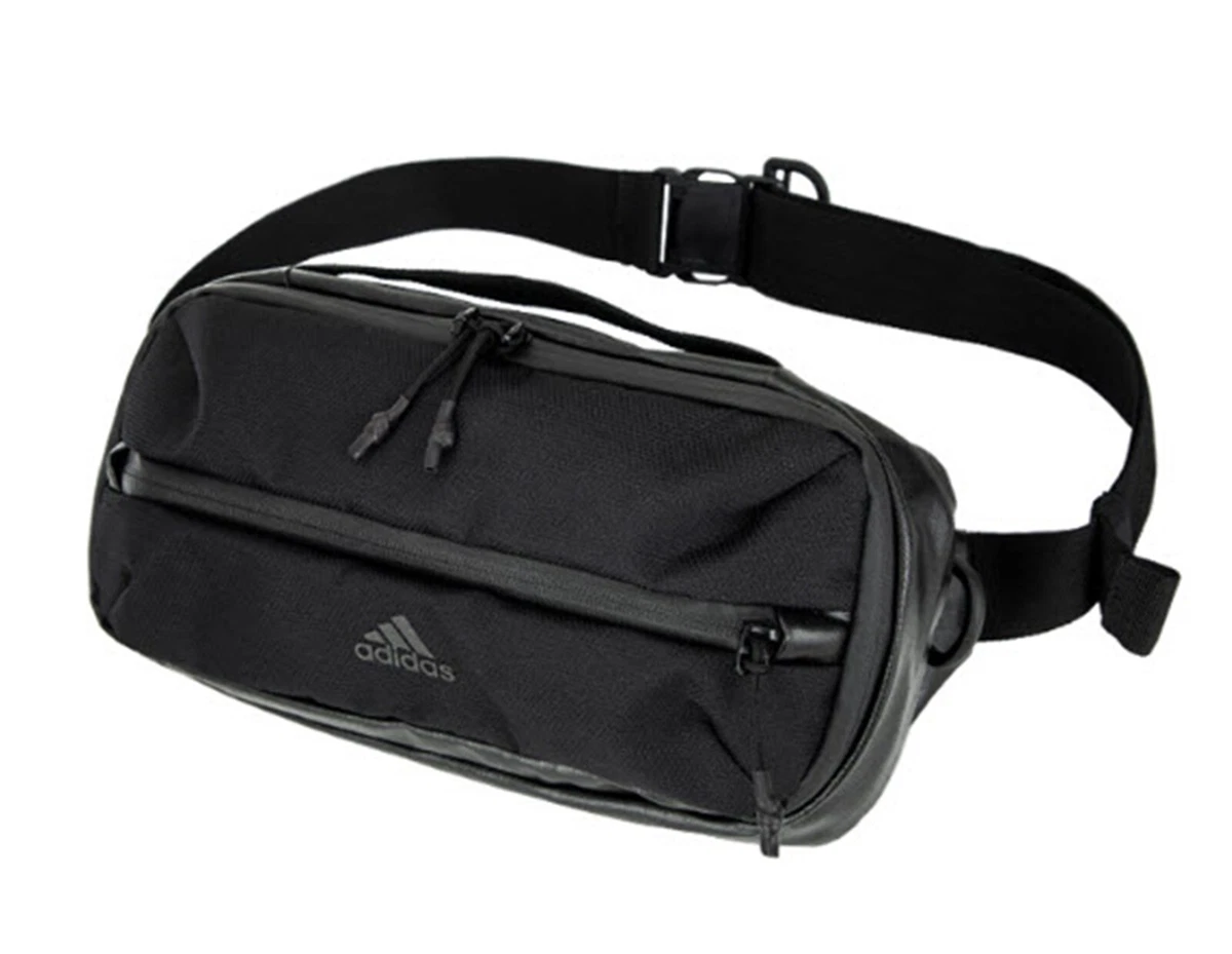 Adidas Unisex 4CMTE Sling Bags Athletic Black Running Cross Body GYM Bag IB2675