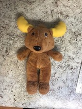 Vintage Get Along Gang Montgomery Moose Plush Stuffed Animal 14" NO CLOTHES