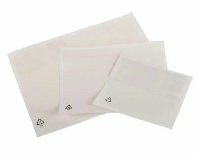DOCUMENTS ENCLOSED Wallets Envelopes Self Adhesive Sticky - A7 A6 A5 A4 DL Plain