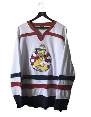 simpsons hockey jersey