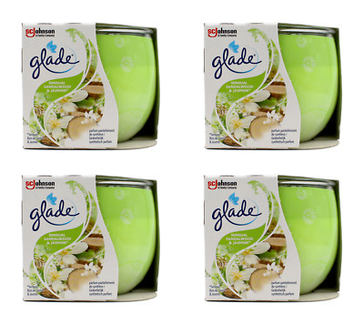 glade Duftkerze Sensual Sandalwood & Jasmine , 4x120g EAN5000204625004