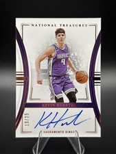 2023-24 National Treasures Kevin Huerter Signatures Bronze Auto #S-KVH /25