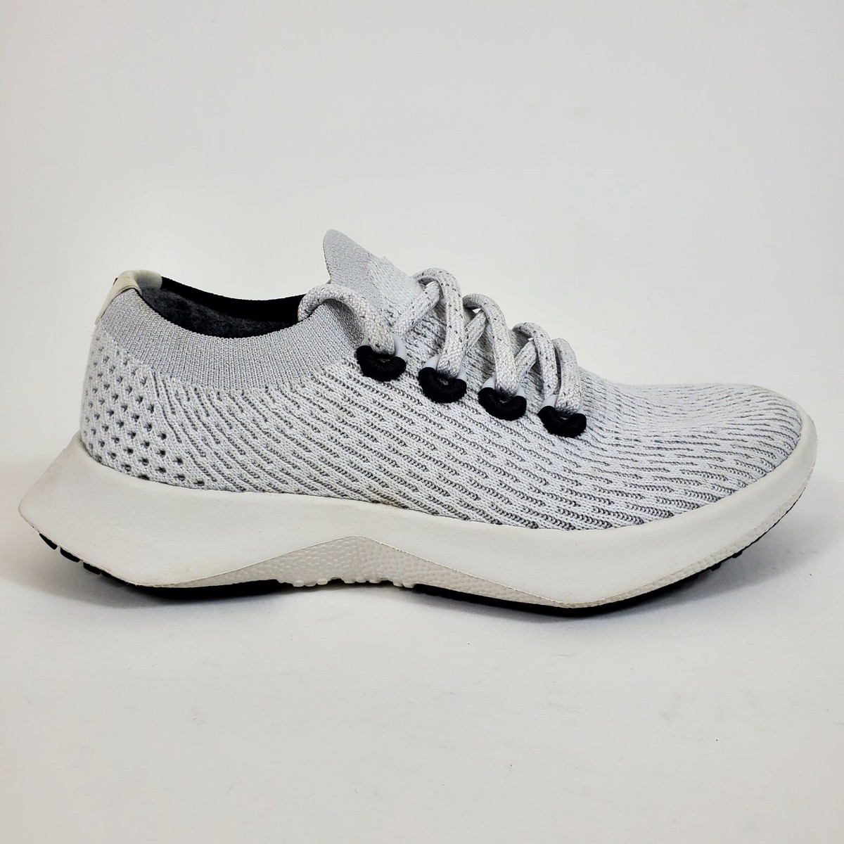 Allbirds White Soled Tennis Shoes Men's Wool Runners Natural White
