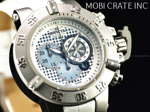 Rare Invicta 50mm Subaqua Noma III Arctic Edition Swiss Made Chronograph Watch - Picture 2 of 10