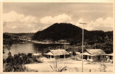 PC HOLLANDIA DOK V ECHTFOTO PAPUA NED. Neu mit Etikett. Guinea (a33377)