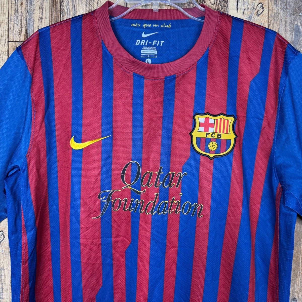 FC Barcelona 2011-12 Home Soccer Jersey INIESTA #8 Nike 418502-105