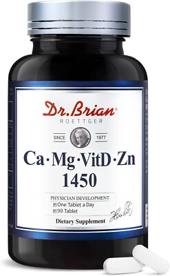 Calcium Magnesium Zinc with Vitamin D3 & Multiminerals Help Joint Teeth Health