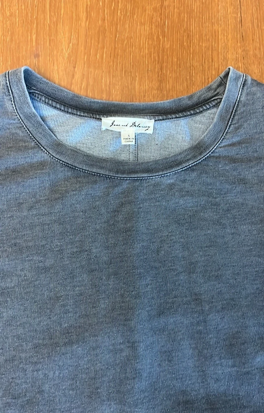 VETEMENTS Mini Abito T Shirt Jane & Delancy Grigio Manica Rouched Elasticizzato Lavaggio Acido Taglia S