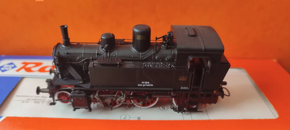 NEUF****** HO - ROCO 43277 - LOCOMOTIVE VAPEUR 880.001 FS - Photo 2/3
