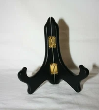 5" Hinged Black Finish Display Easel