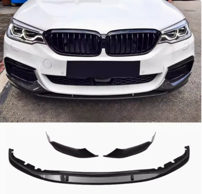 Front Splitter Lip For BMW G30 G31 M Sport M Performance Style Carbon Fiber Look