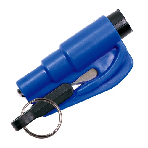 Emergency Escape Car Window Breaker Mini Hammer Keyring Seat Belt Cutter New uk - Picture 11 of 12