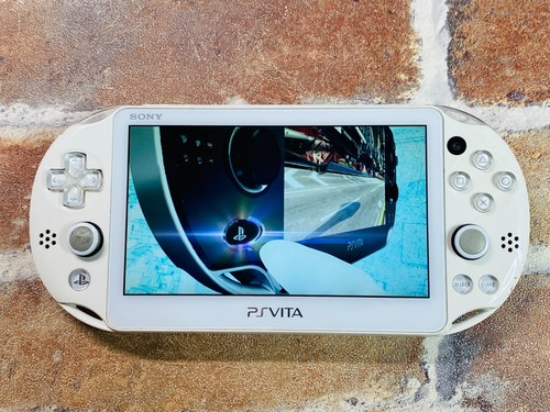PS Vita PCH-2000 Gundam Limited Edition SONY PlayStation Japan Charger 8GB Game - Picture 22 of 24