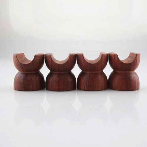 Wooden Audio Speaker Cable Riser Insulation Power Wire Holder Line Support Stand - Picture 7 of 7
