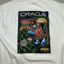 THE Web Master Oracle Magazine Vintage T Shirt Men's Size XL White