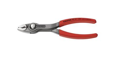 KNIPEX Frontgreifzange TwinGrip Länge 150 mm poliert Kunststoffüberzug schwar...