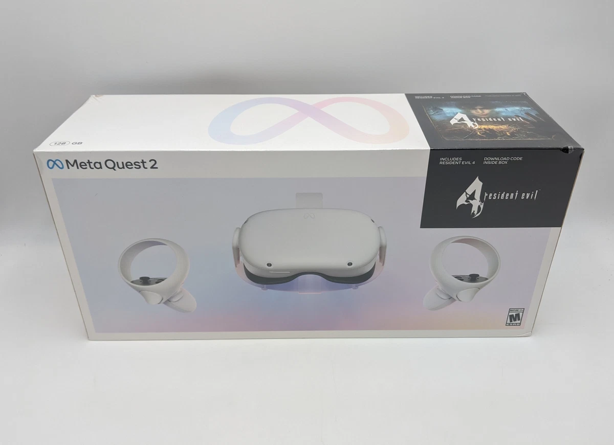 Meta Quest 2 128GB Standalone VR Headset + Resident Evil 4 VR | EBay