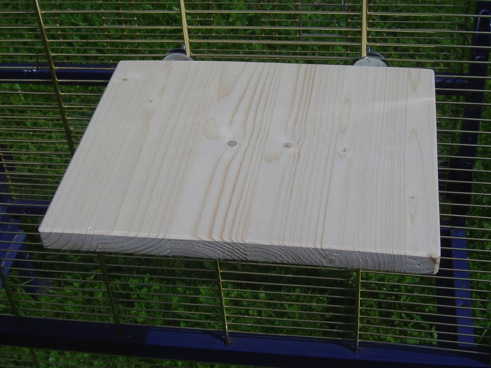 pipano Sitzbrett 25 x 20 cm, Sitzplatz, Schlafplatz für Vogelkäfig, SB2520