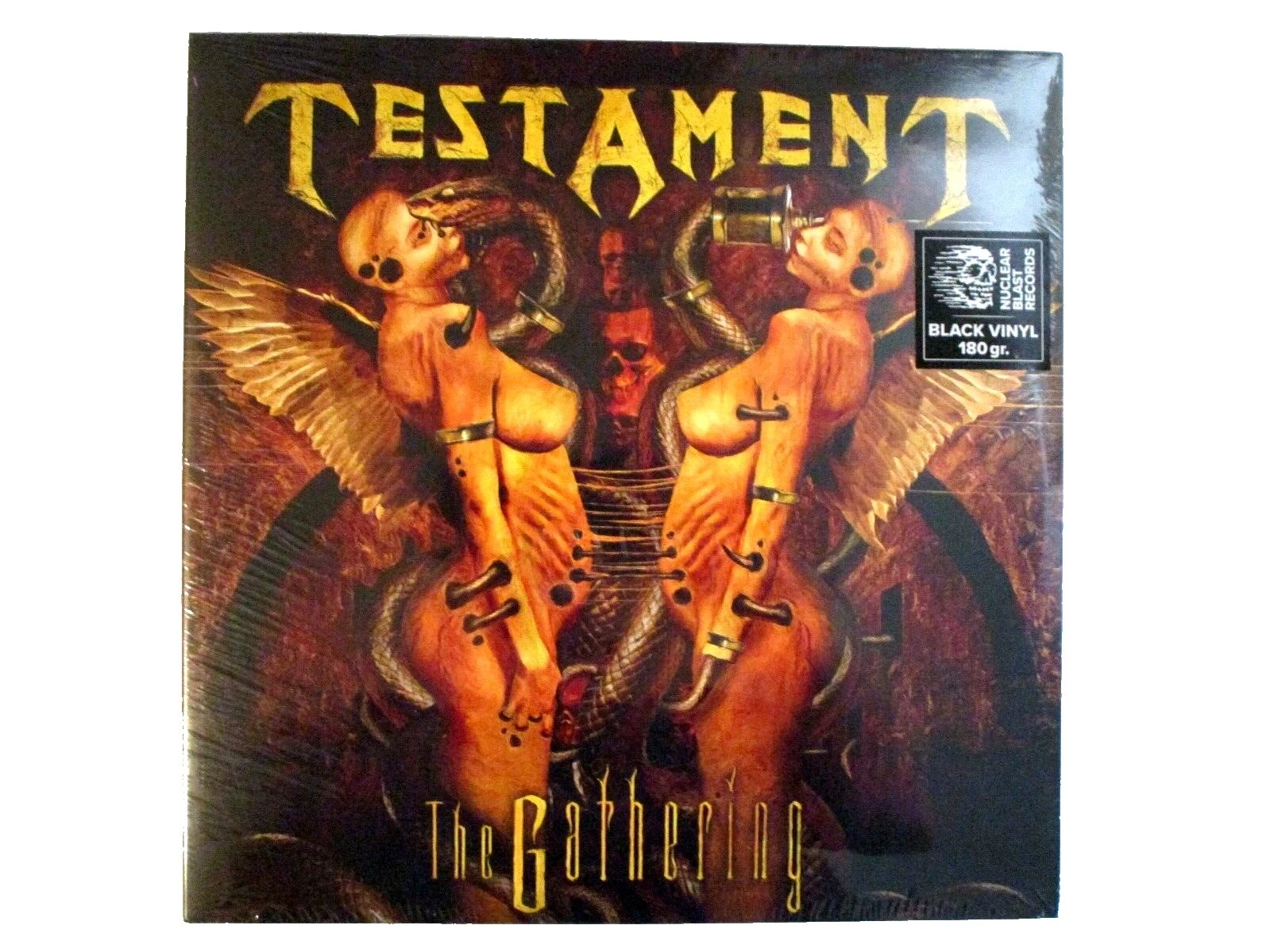 Discos de música de vinilo de testamento