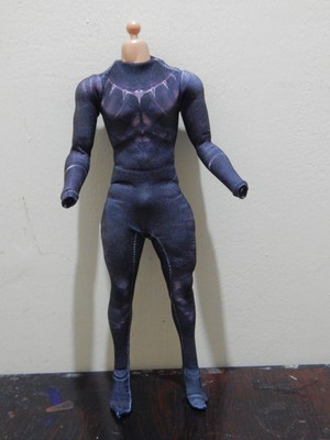 COSTUME SUIT CUSTOM TOYS 1/12 6'' BLACK PANTHER