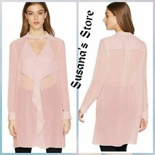 NWT BCBG MAXAZRIA SIZE S SHAILENE TEA ROSE RUFFLE TUNIC DRESS MSRP $158