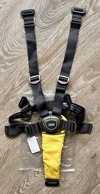 ⭐️ Mamas & Papas ARMADILLO XT FLIP XT 2 3 ARNÉS GRIS OCARRO Y ALMOHADILLA AMARILLA NUEVO