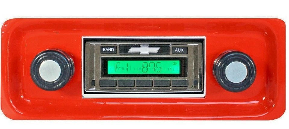 Chevy C10 1967-1972 camioneta pickup reproducción radio auxiliar AM/FM USA230 Foto 2 de 4