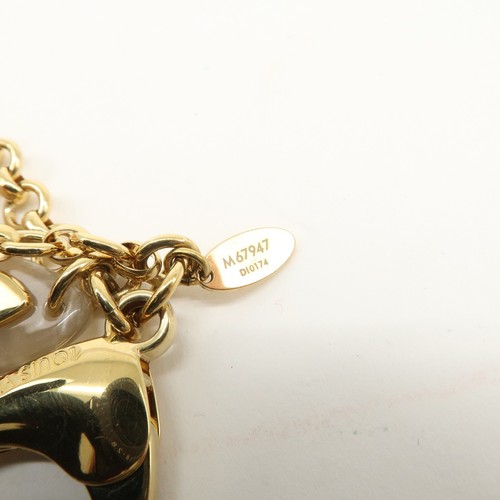 Auth Louis Vuitton Bijoux Sac Insolence Bag Charm Gold Pink Red M67947 Used - Picture 14 of 14