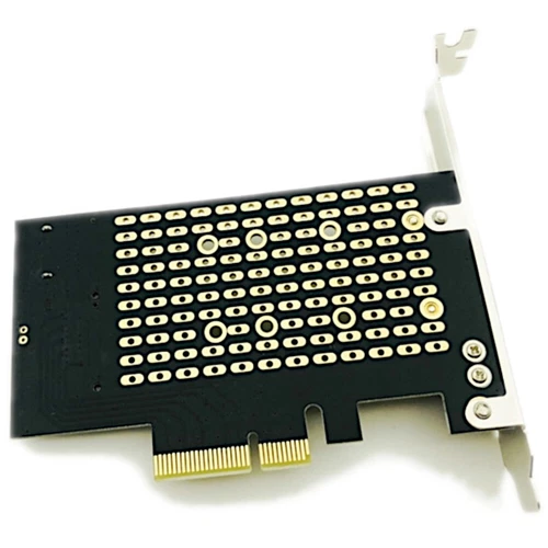 M.2 NGFF to Desktop PCIe x4 x8 x16 NVMe SATA Dual SSD PCI Express Adapter Card - Picture 9 of 9
