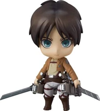 GOOD SMILE Nendoroid Attack on Titan Eren Yeager Action Figure From Japan New