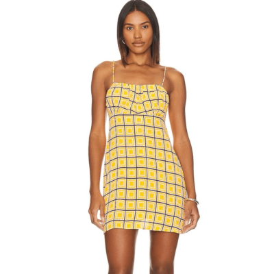 orange and purple mini dress Leaf Print Women's Smock Dress