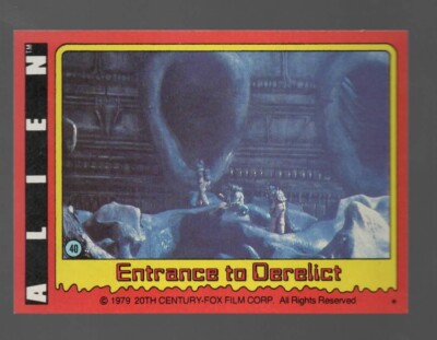1979 Topps Alien Entrance To The Derelict #40 Pack Fresh NM