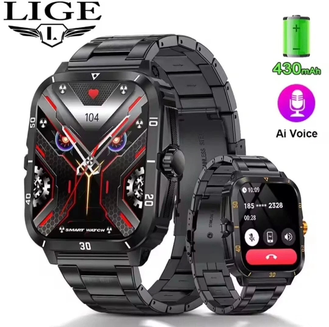 Smart Watch Men Women Fitness Tracker Blood Pressure Heart Rate Sport Watches UK