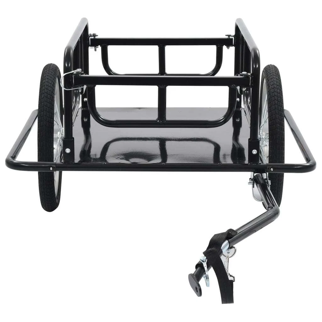 Bike Trailer Foldable Storage with a Quick release Hitch Steel