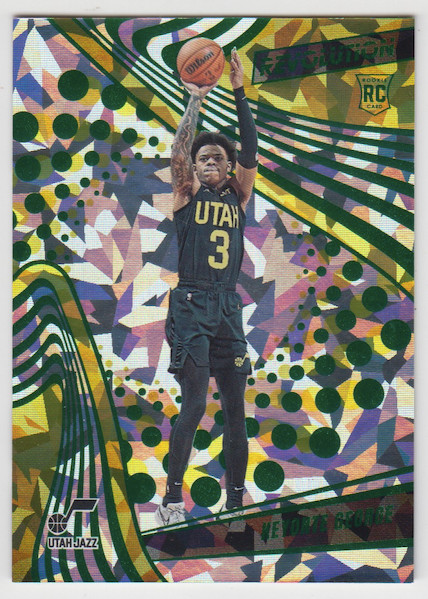 2023-24 Revolution Keyonte George #118 Chinese New Year Emerald Ice RC 24/88