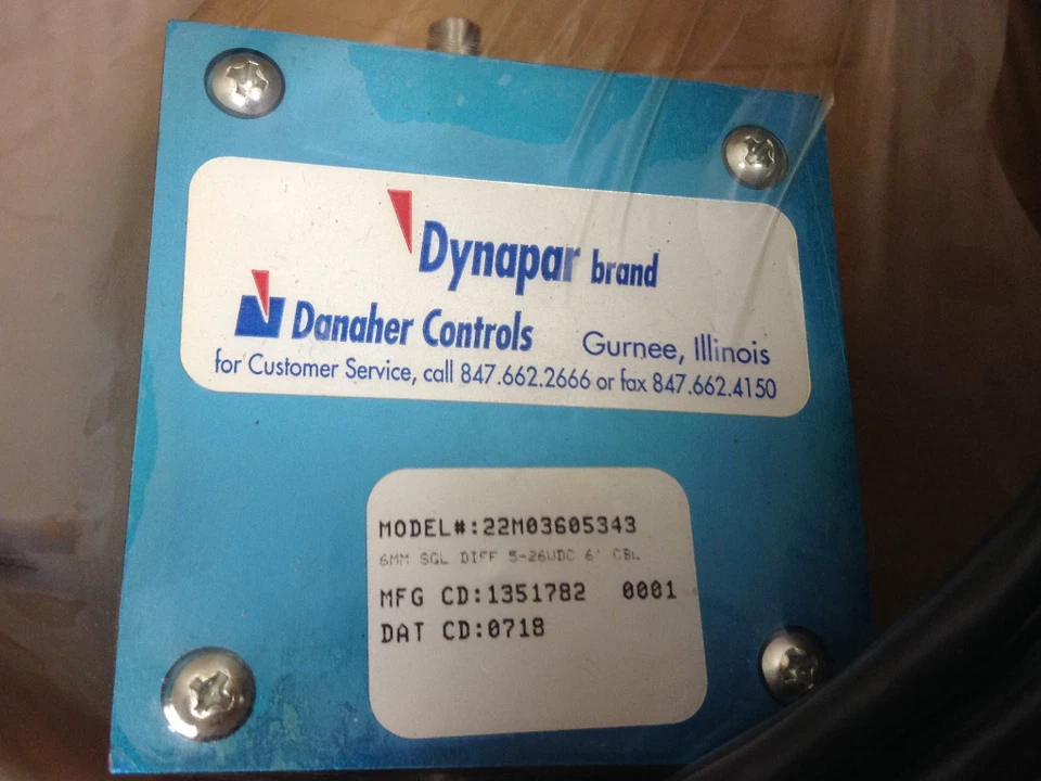 Dynapar Encoder - Model #22M03605343 - NEW - Image 2 of 4
