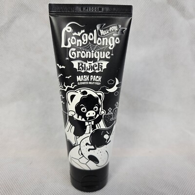 Elizavecca Hell Pore Longolongo Gronique Black Mask Pack 100ml 3.38oz