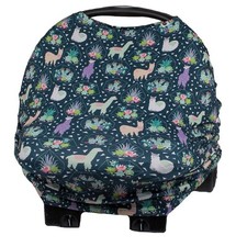BUMBLITO BEE COVERED MULTI-USE COVER TINA LLAMA Car Seat Cover nursing shawl