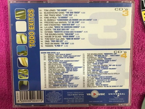 Tutto O Successi 2000 CD3+CD4 Tom Jones Gigi D'Agostino Ketama Tamara Modjo - Foto 3 di 3
