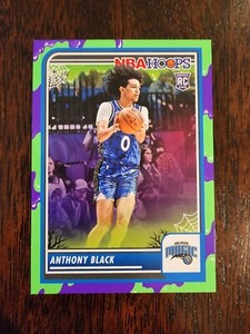 23-24 Haunted NBA Hoops #88 Anthony Black Slime Parallel Magic