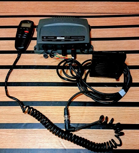 Garmin VHF 300 Black Box Marine Radio System Bundle w/ GHS 10 Handset & Speaker