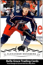 2018-19 Upper Deck #306 Alexander Wennberg Columbus Blue Jackets NHL Hockey