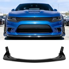 for Dodge Charger SRT Widebody 2015 2020 Front Bumper Lip Kit Glossy Black