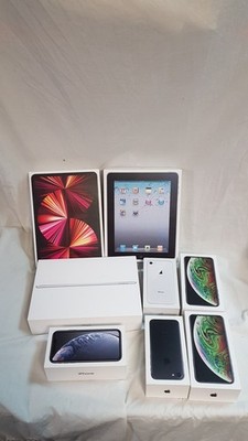 Restposten 8x Apple verschiedene Original Leerkartons für iPhones iPads