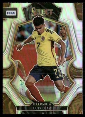 Luis Diaz 2022 Panini Select FIFA Silver Colombia #113