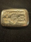 Atlantis Mint 1 Troy oz Silver Poured Bar .999 (rarity)$1.00 Starting Bid!