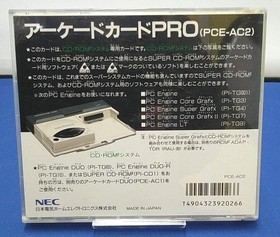 NEC Arcade Card PRO PC Engine Software